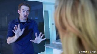 Cheeky ex-lover sneaks in for a ride next to husband!