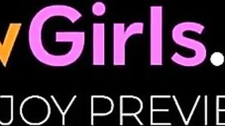 WOWGIRLS HOTTEST Anjelica Spoils her Guy with Young, very Cute Girl! 3some!