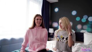 These Girls Wanted Free Money. Cum in Anal (Belleniko)