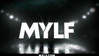 MILF - Huge Tits Cougar Seduces a Young Stud's Big Dick