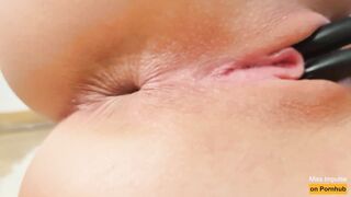 Extreme Close up Pussy Teasing and HUGE Pulsating Orgasms